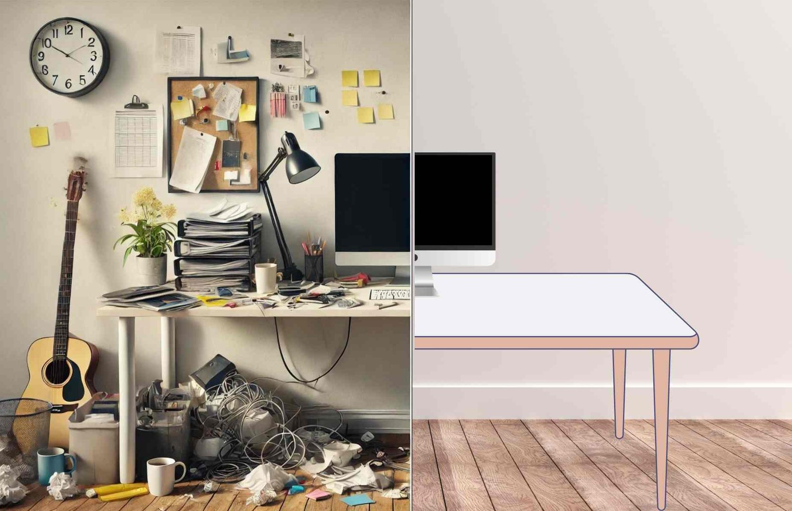 Old vs. new website design comparison for small businesses.